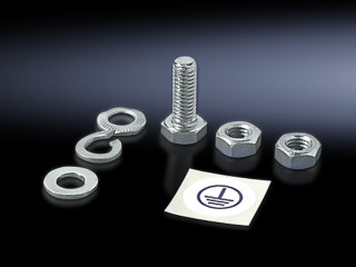 SZ2559 8MM EARTH CONNECTIONSET (PACK OF 10(, 2559000 Rittal