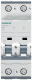 Miniature circuit breaker 400 V 6 kA, 2-pole, C, 6 A, D=70 mm, 5SY6206-7, Siemens alt_view_3