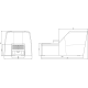 Foot switch 2 NO+2 NC, M20 x 1,5, IP65, 3SE2924-3AA20 Siemens alt_view_4