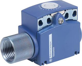 Limit switch body, ZCT, compact, 1NC+1 NO, snap action, 1/2"NPT, ZCT21N12