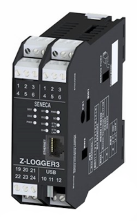 Advanced datalogger, alarm module, web server with built-in IO, Z-LOGGER3 Seneca main