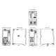 SIMATIC S7-1500T, CPU 1515TF-2 PN, central processing unit with 1.5 MB work memory for program and 4.5 MB for data, 1st interface: PROFINET IRT with 2-port switch, 2nd interface: PROFINET RT, 6 ns bit performance, SIMATIC Memory Card required - - - approv alt_view_2