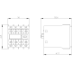 Auxiliary switch 2 NO+2 NC, current paths: 1 NO, 1 NC, 1 NC, 1 NO, 3RH2911-2XA22-0MA0, Siemens alt_view_3