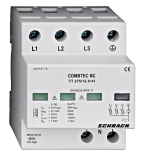 COMBTEC BC TT 275 / 12.5kA, IS211210A Schrack Technik main