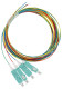 FO Pigtail SC, 50/125æm OM3, 2.0m, Easy Strip, 4pcs, HLP03C042P Schrack Technik main