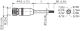 Connector with cable YF2A28-050VA6XLEAX, M12, 8-PIN, straight, female, cable 5m, IP65/IP66K/IP67, 2096244 Sick alt_view_2