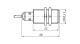 MM18-70APS-ZUK Magnētiskais sensors M18, Sn = 70mm, PNP, NO, 2m kabelis, U=10..30 VDC 1040029 Sick alt_view_2