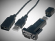 Adapteris, USB 2.0; D-Sub 9pin plug, USB-A plug; 0.8m, DA-70156 Digitus alt_view_2
