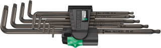 967/9 TX XL 1 TORX® L-key set, long, 9 pieces, 05024460001 Wera main
