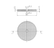 R5 PLASTIC REFLECTOR -MM.75, S940700075 Datalogic alt_view_2