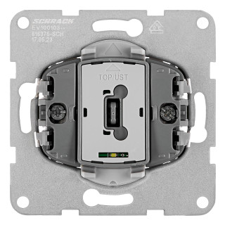 One-way switch insert with control light, cage clamps, EV100103 Schrack Technik