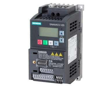 Преобразовател частоты SINAMICS V20 IP20, 0.75kW, 4.2A, 1Ph.In/1Ph.Out, 6SL3210-5BB17-5BV1 SIEMENS main
