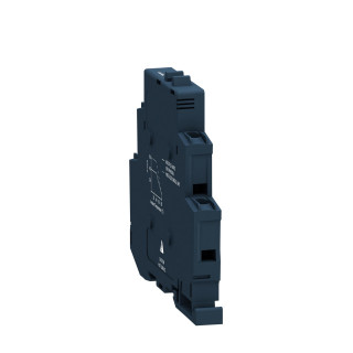 single phase relay, Harmony Solid State Modular Relays, 6A, DIN rail mount, random switching, input 4 to 32V DC, output 48 to 600V AC