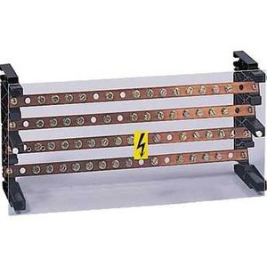 Multi-stage distribution block, LINERGY BS, 4P Multistage Busbar 160A 52holes