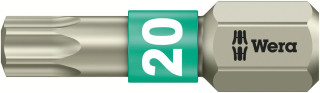 3867/1 TS TORX® bits, stainless, TX 20 x 25 mm, 05071034001 Wera main
