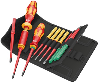Kraftform Kompakt VDE 16 Torque 1.2-3.0 Nm extra slim 1 Tool finder, 16 pieces, 05006609001 Wera main