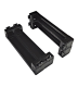 Pamatnes sānu daļas (pāris), D=500 H=200 mm , Tērauds RAL9005, ACSOT052 Schrack Technik main