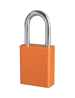 A1106ORJ | Anodized Aluminium Padlocks - Keyed Different - 5 Pin locking mechanism main