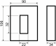 Strāvmainis atverams, 30x20mm, 250/5A, MG967250 Schrack Technik alt_view_2