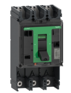Circuit breaker basic frame, ComPacT NSX400N, 50kA/415VAC, 3 poles, 400A frame rating, without trip unit main