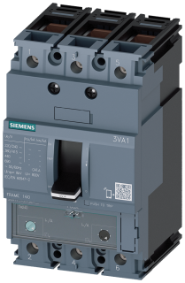 Circuit breaker 3VA1 IEC frame 160 breaking capacity class M Icu=55Ā kA @ 415Ā V, 3VA1112-5EF36-0AA0, Siemens main