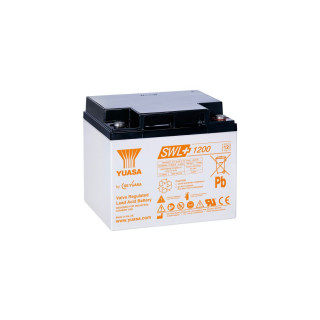 Battery SWL+1200 Yuasa 12V, 40.6Ah, 197x165x170mm main