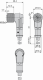 Konektors ar kabeli, M12, 3-PIN, leņķiskais, mamma, kabelis 10m, IP65/IP67/IP69K, LED, XZCP1340L10 Telemecanique alt_view_4