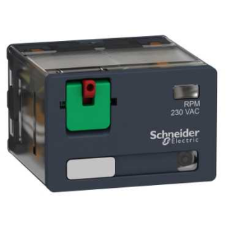 power plug in relay, Harmony Electromechanical Relays, 15A, 4CO, with LED, with lockable test button, 230V AC main