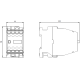 Contactor relay 80E, 8 NO, AC op. 24 V AC 29 V AC, 3TH4280-0AB0, Siemens alt_view_2