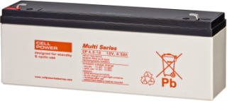 Аккумулятор CP 4.5-12 Cellpower 12 В, 4, 5 Ач, 195x47x76 мм main