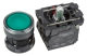 Pogas komplekts 22mm, ar atsperi NO + NC, caurspīdīga zaļa, ar LED 24VAC/DC apgaismojumu XB5AW33B5 Schneider Electric alt_view_2