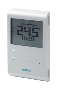 RDE100.1RF Room thermo. transmitter 3V, Siemens, S55770-T320 main