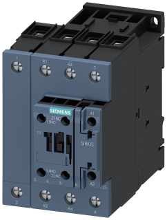 Contactor AC-3, 2 NO + 2 NC, 18.5 kW 20-33 V AC/DC, varistor, 4-pole 2 NO + 2..., 3RT2535-1NB30, Siemens main