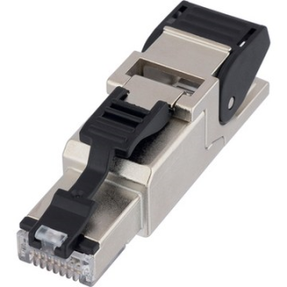Konektors ED-IE-AX-6A-B-20-FC, 8 PIN, paps taisnais, 1A, 5…9mm, RJ45, IP20, CAT 6A T568B, 21700601 Lapp main