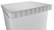 Outdoor rain canopy with exhaust filter, W=800 D=600mm, KCRC8060E-, Schrack Technik main
