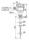 CKM-105-1 NivoCap kapacitatīvais līmeņa sensors; L=50cm; 1" BSP vītne; Alumīnija galva alt_view_2