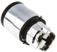 Head for key selector switch, Harmony XB4, metal, black, 22mm, key 455, 2 positions,stay put alt_view_3