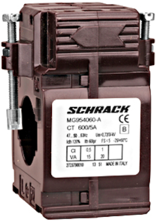 Current transformer D27mm, 600/5A, MG954060-A Schrack Technik