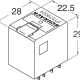 Relejs 4 C/O, 6A, 24VDC, PT, PT570024 Schrack Technik alt_view_2