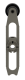 Limit switch lever, ZCY, thermoplastic roller variable length, ZCY45 alt_view_3