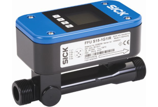 Plūsmas sensors FFU bez kalibrācijas sertifikāta G3/4 FFUS15-1G1IO Maksimālā plūsma ≤ 36 l/min, Minimālā plūsma ≥ 0,9 l/min , Barošanas spriegums 18 V līdzstrāva ... 30 V līdzstrāva main