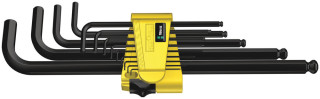 950/13 Hex-Plus Imperial 1 L-key set, Imperial, BlackLaser, 13 pieces, 05021728001 Wera main