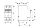 Circuit breaker (MCB) C, 6A, 1+N, 4.5KA, Schrack Teknik, BM417606-- alt_view_2